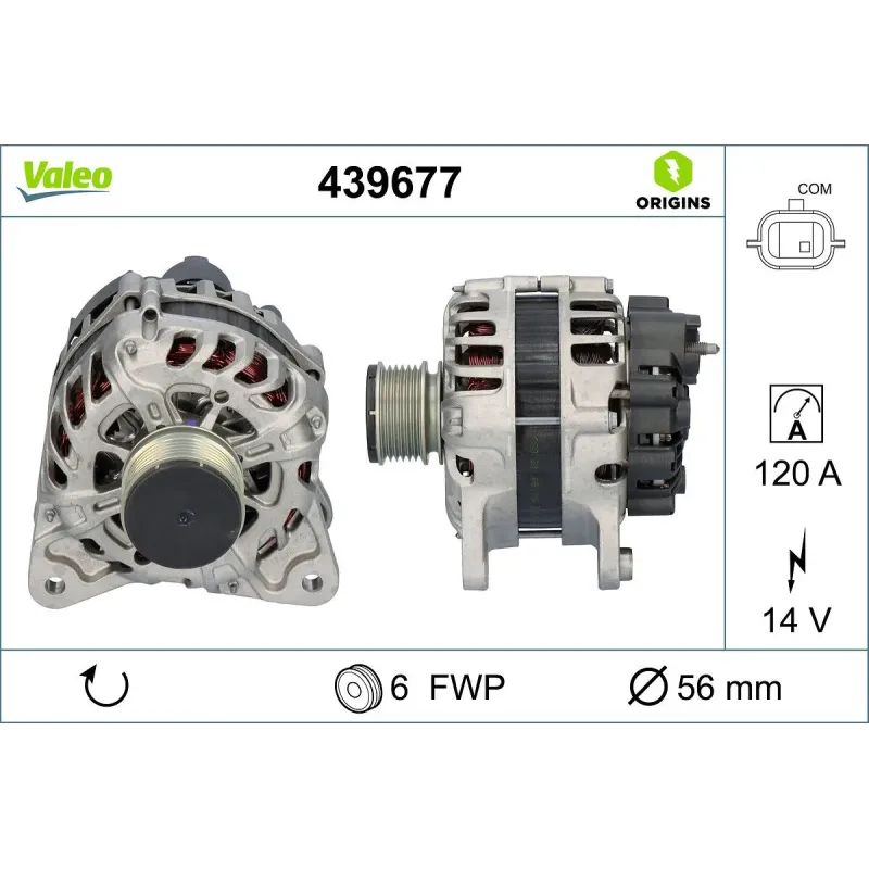 VALEO 439677 Alternador