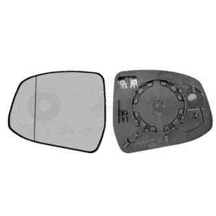 VAN WEZEL 1866837 Cristal de espejo, retrovisor exterior