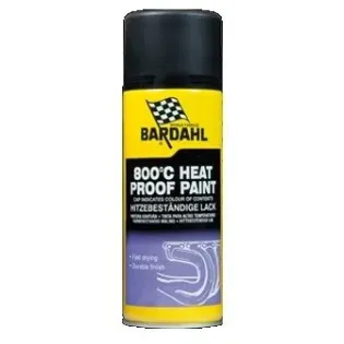 Pintura Alta Temperatura Heat Proof Paint 12/400 – Negro Mate Resistente hasta 800 grados