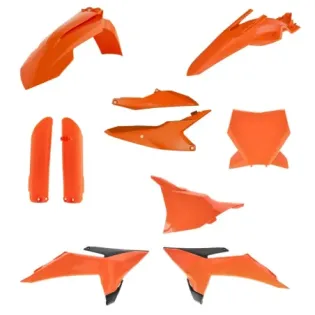 Kit completo de plásticos Acerbis 0027023.553 naranja original para KTM SX 85 2025-2026