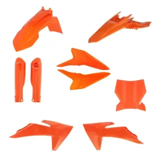 Kit completo de plásticos Acerbis 0026984.011.016 naranja para KTM SX 50 2024-2026
