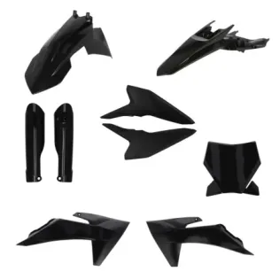 Kit completo de plásticos Acerbis 0026984.090 negro para KTM SX 50 2024-2026