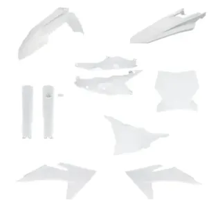 Kit completo de plásticos Acerbis 0026805.030 blanco para KTM SX / SX-F 125-450 2023-2024