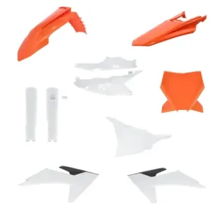 Kit completo de plásticos Acerbis 0026805.553.023 naranja original para KTM SX / SX-F 125-