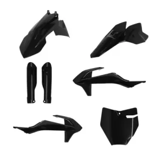 Kit de plásticos completo Acerbis 0025506.090 negro para KTM SX 50 y GasGas MC 50