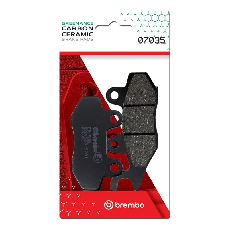 Pastillas de freno moto Brembo genuinas 07035