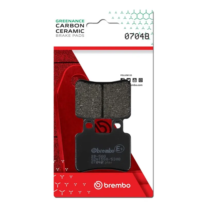 Pastillas de freno moto Brembo genuinas 07048