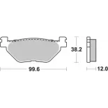 Pastillas de freno moto Brembo genuinas 07052