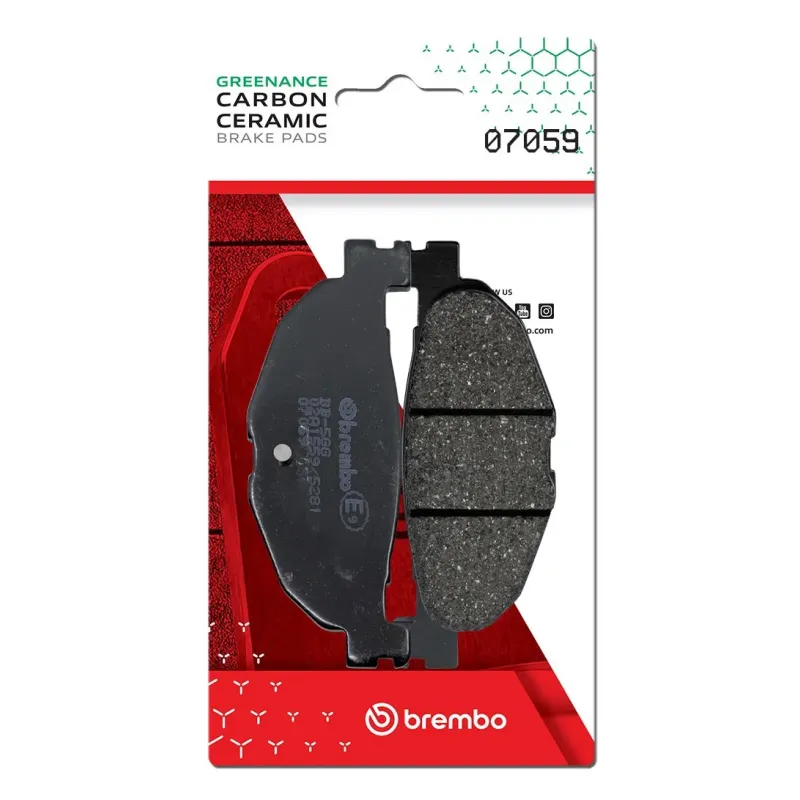Pastillas de freno moto Brembo genuinas 07059