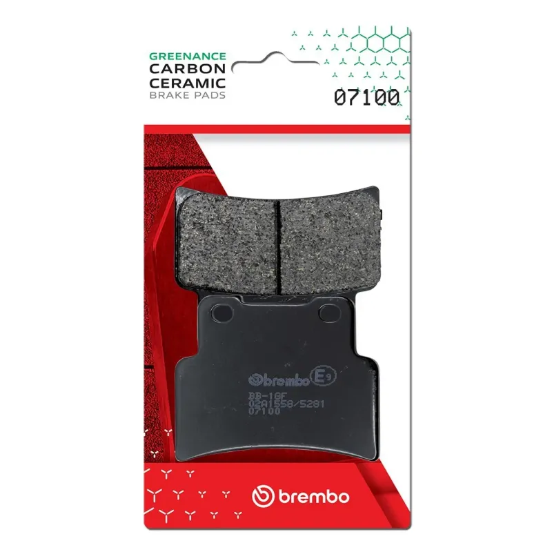Pastillas de freno moto Brembo genuinas 07100