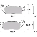 Pastillas de freno moto Brembo genuinas 07HO3005