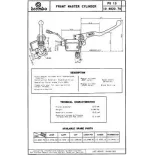 Bomba de freno delantera Brembo PS 13 22MM negra con depósito 10462079