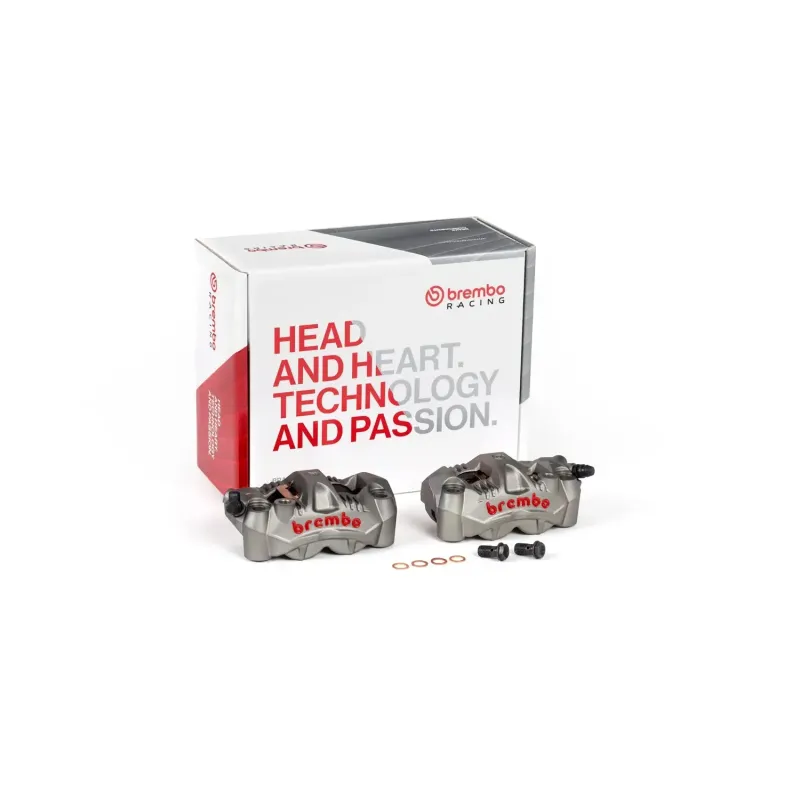 Pinzas delanteras Brembo GP4-RS Monoblock Pinza de freno radial 108 mm 220C78310