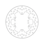 Disco de freno moto Brembo Serie Oro 68B407H8