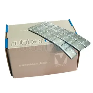 Contrapesos adhesivos Rubber Vulk B00060 FE 5/10 g tira 60 g para equilibrado de llantas