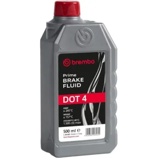 Líquido de frenos Brembo L04005 DOT 4 Premium 500 ml para sistemas ABS