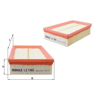 MAHLE LX 1983 Filtro de aire
