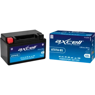 Batería moto Axcell GEL ATX7A-BS