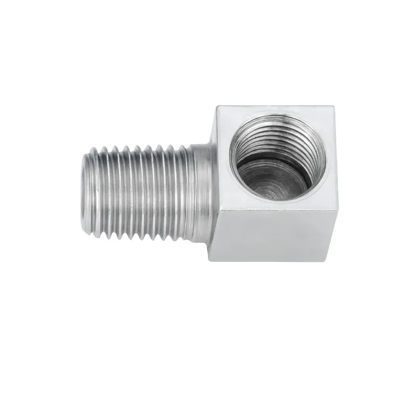 Adaptador 90° cromado Ø10 mm Fren-Tubo 170029CR – Unión latiguillo a tubo rígido