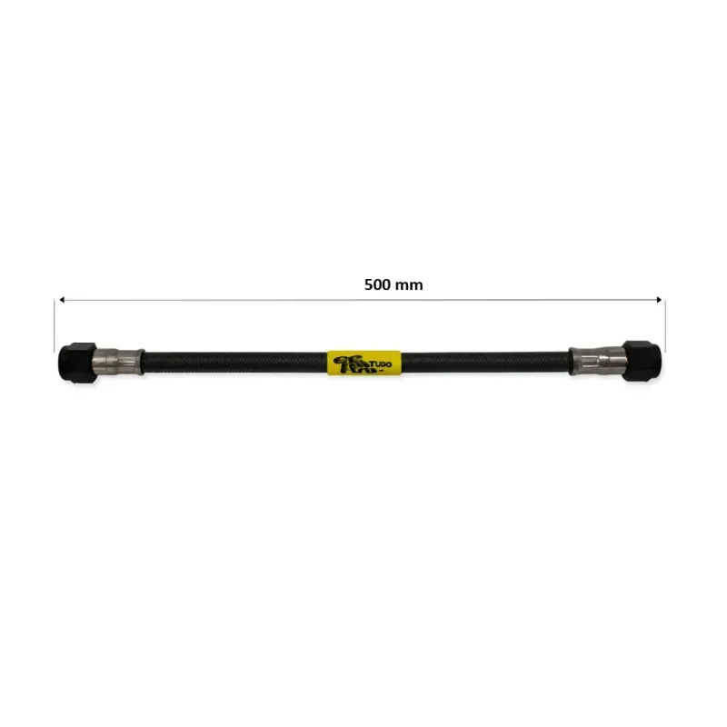 Tubo latiguillo carbono 500 mm negro Fren Tubo A09C0500 – Línea de freno moto Carbotech