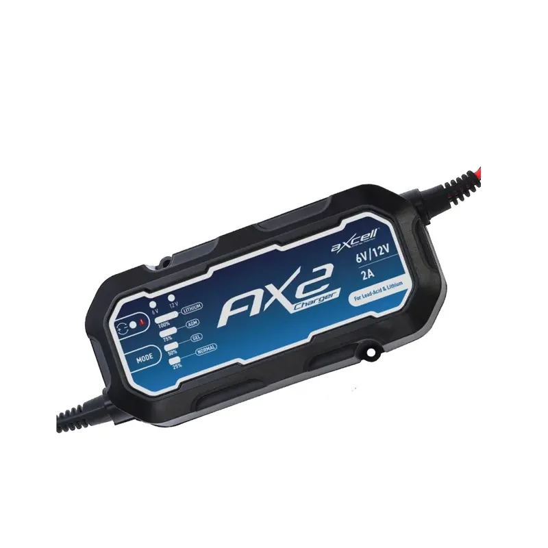 cargador de baterias de moto inteligente axcell 200289