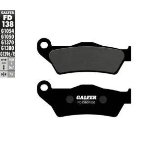 Pastillas de freno moto Galfer Scooter FD138G1050