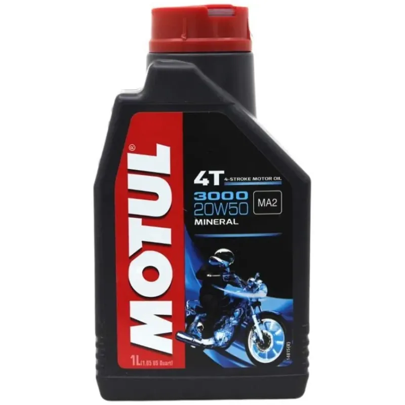 Aceite MOTUL 3000 20W50 4T 1L   107318