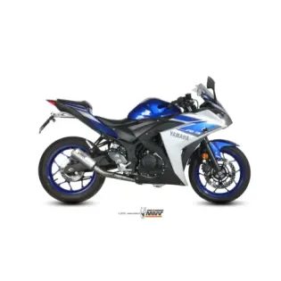 Escape completo MIVV 2x1 MK3 St. Steel Yamaha YZF R25 2015-24 / MT-03 2016-24 / R3 2015-24
