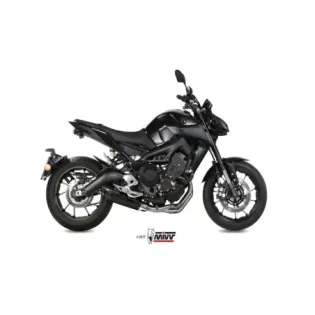 Escape completo MIVV 3x1 Suono black con tapa carbono Yamaha MT-09 / FZ-09 2013-20