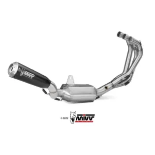 Escape completo MIVV 3x1 X-M1 black Yamaha MT-09 / FZ-09 2013-20 Y.060.LC4B