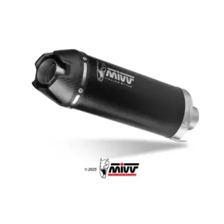 Escape completo MIVV 3x1 AK-1 BLACK Tapa Carbono YAMAHA MT-09 /SP/FZ-09 2024-26/R9 2025-26