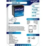 Batería moto Axcell GEL AIX30L-BS