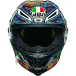 Casco AGV integral K3 Pista GP R Rossi Winter Test 2018 Limited Edition Talla M