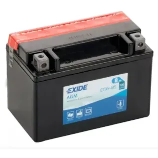 Batería para moto Exide AGM MC Dry YTX9-BS