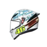 Casco de moto AGV integral K1 S Rossi Winter Test 2017 - Talla XS