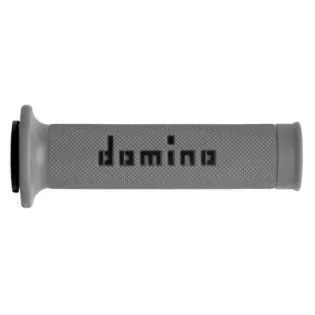 Puños de Domino A010 Racing gris-negro A01041C4052B7-0