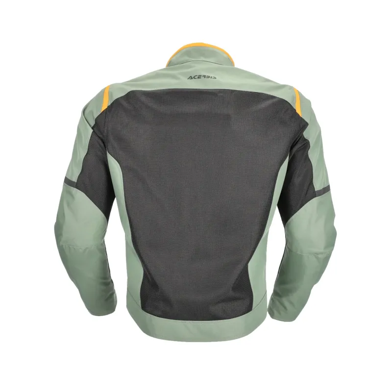 chaqueta acerbis ce ramsey vented 2 0 color verde y amarillo 0026149 374
