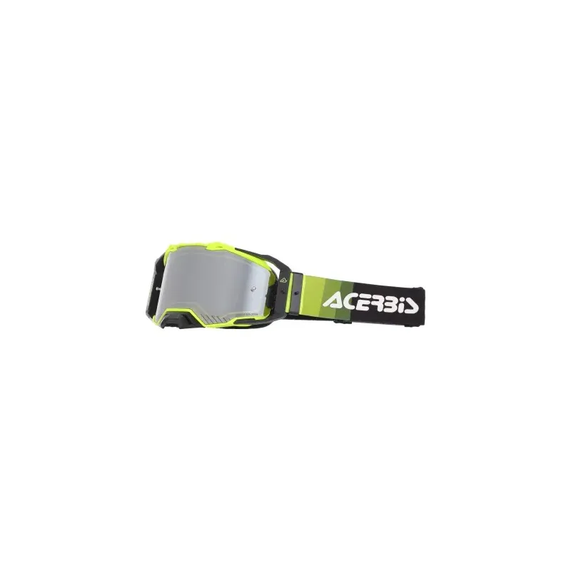 Gafas off road Acerbis Vulcan Mirror 0027508 motocross enduro lente espejo negro amarillo