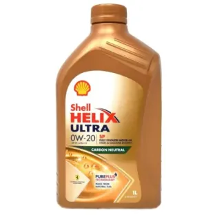 Aceite de Motor 100 % Sintético Shell Helix Ultra SN+ 0W-20 1L – 550063070