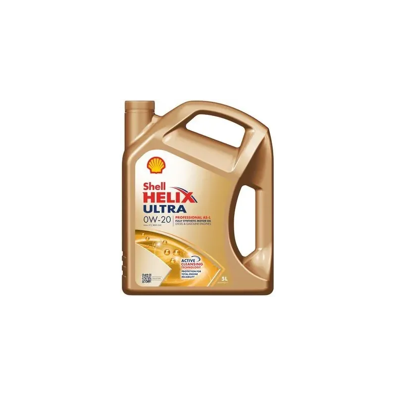 Aceite de Motor 100 % Sintético Shell Helix Ultra Professional AS-L 0W-20 5L – 550055736