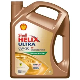 Aceite de Motor 100 % Sintético Shell Helix Ultra SP 0W-20 5L – 550063071