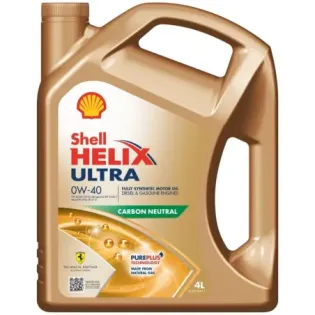 Aceite de Motor 100 % Sintético Shell Helix Ultra 0W-40 4L – 550065927
