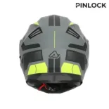 Casco Acerbis Serel 22-06 negro y amarillo Talla M