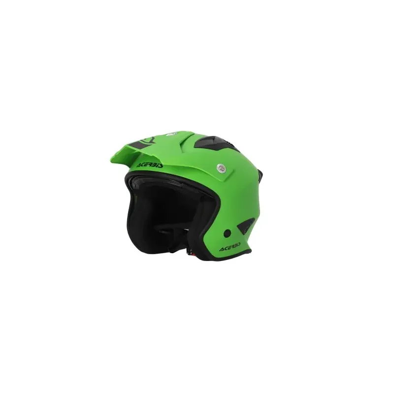 Casco Acerbis Jet Aria 22-06 verde Talla M 0025055.133