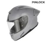 Casco integral moto Acerbis Tarmak-X fibra ECE 22.06 color gris - 0027315