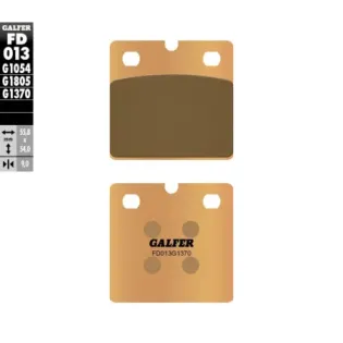Pastillas de freno moto Galfer Sinter Street FD013
