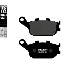 Pastillas de freno moto Galfer semi metal FD134G10