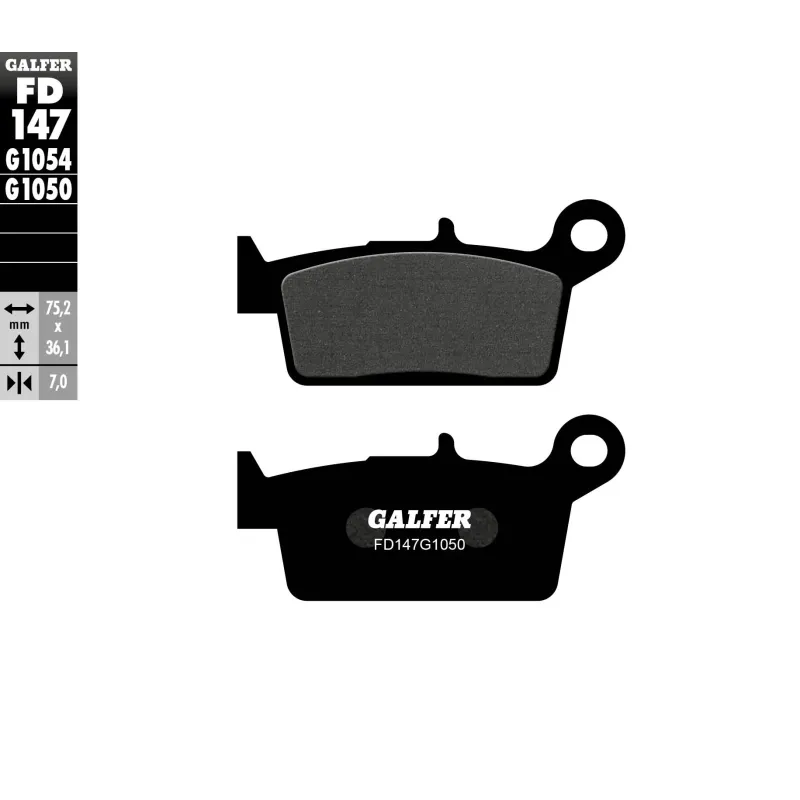 Pastillas de freno moto Galfer Scooter FD147G1050