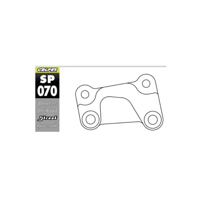 Soporte de pinza Galfer SP070 para disco sobredimensionado 330 mm Harley-Davidson