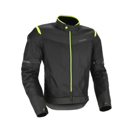 Chaqueta Acerbis CE Ramsey Vented 2.0 color gris y amarillo - 0026149.318